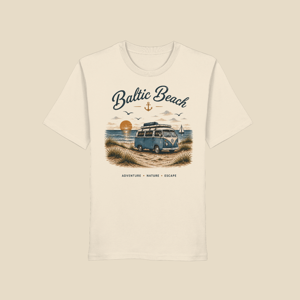 Baltic Beach Organic Shirt – Maritime Ostsee Vibes